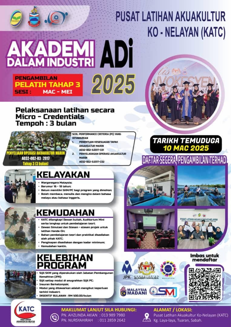 Pengambilan Baru Pelatih ADi Tahap 3, 2025